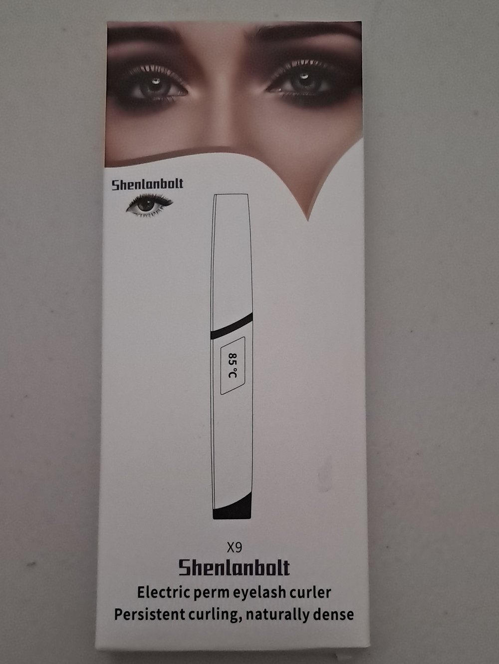 X9 Electric Perm Eyelash Curler - White